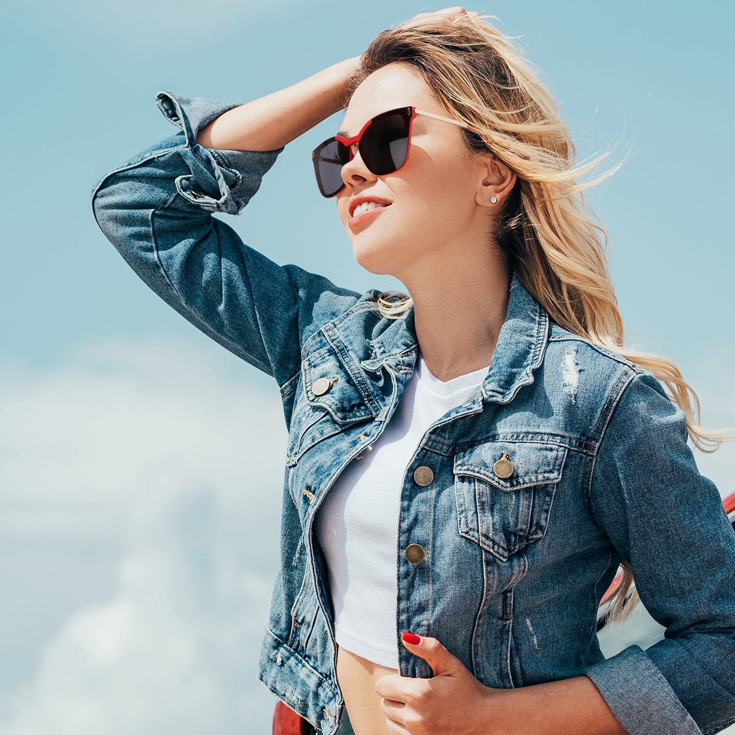 The solution for nearsighted person to select sunglasses