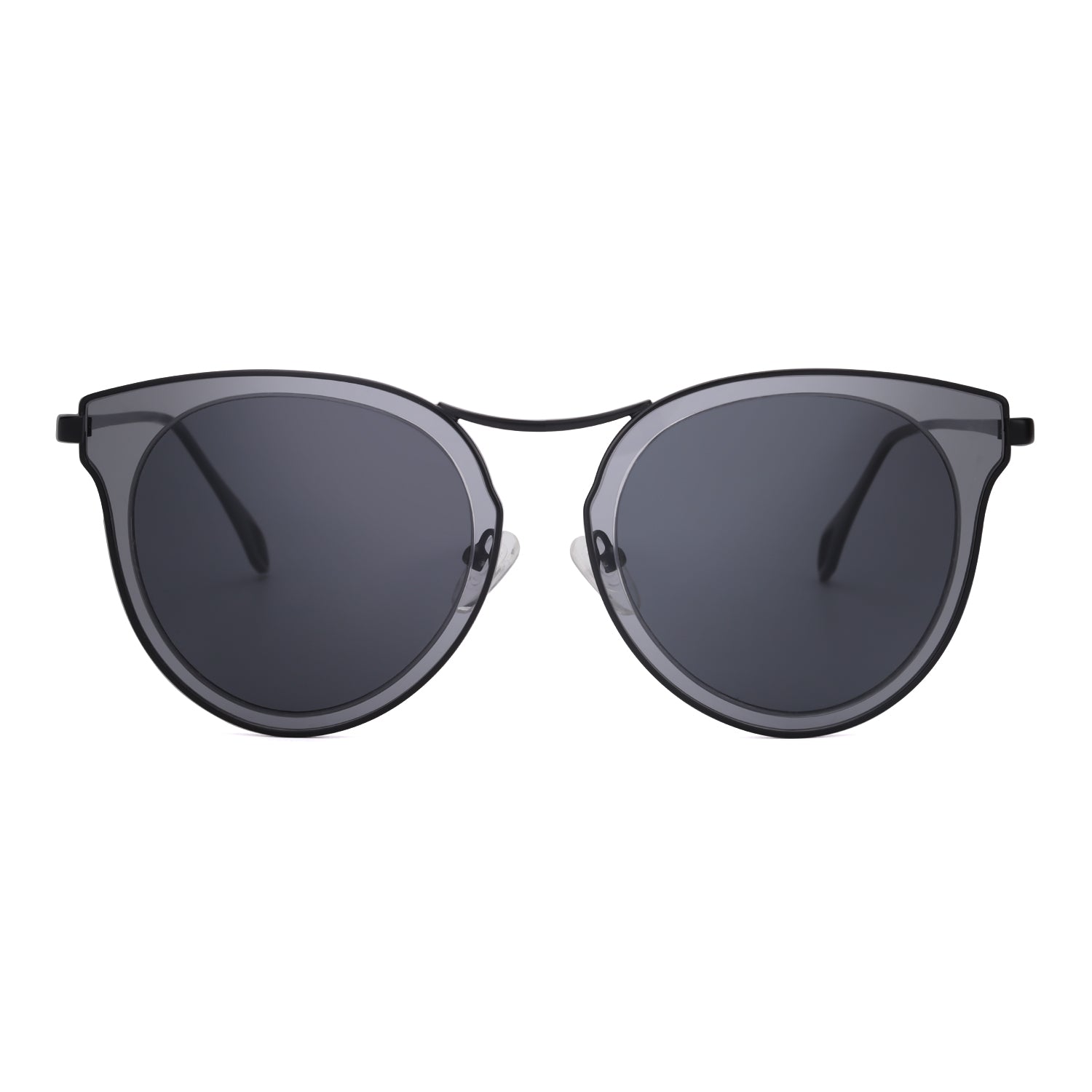 LVIOE Cat Eye Mirrored Polarized Sunglasses for Women - LVIOE