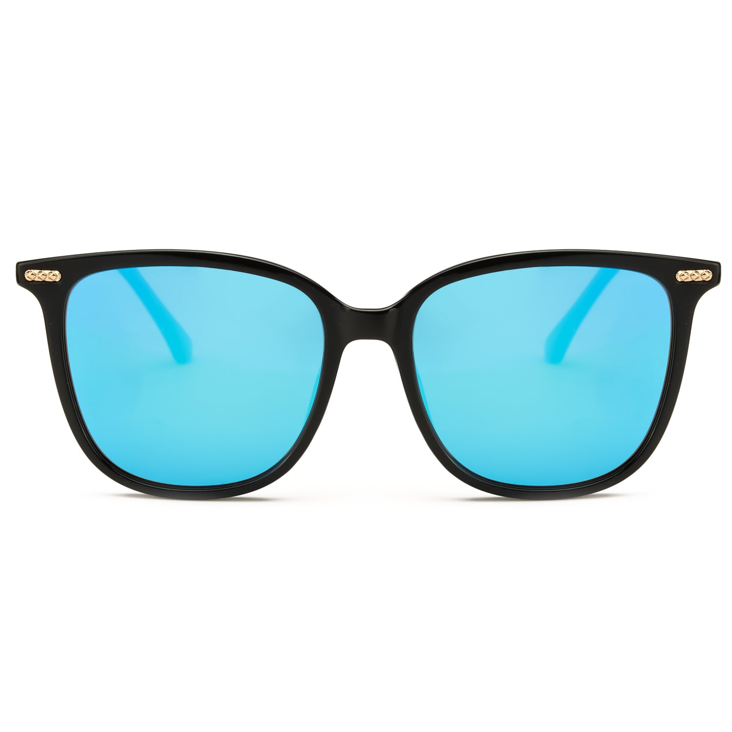 LVIOE Retro Square UV400 Polarized Sunglasses for Women - LVIOE