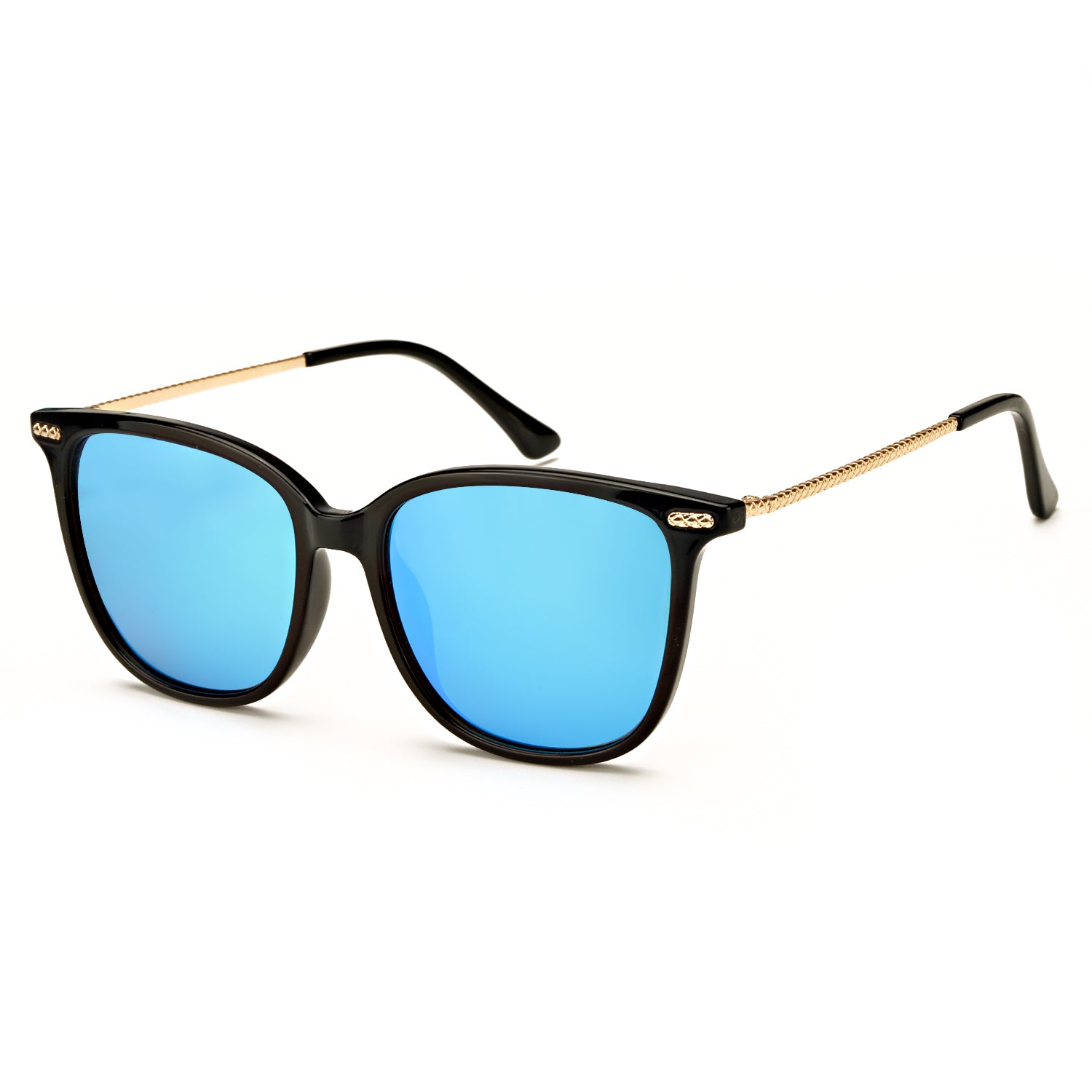 LVIOE Retro Square UV400 Polarized Sunglasses for Women - LVIOE