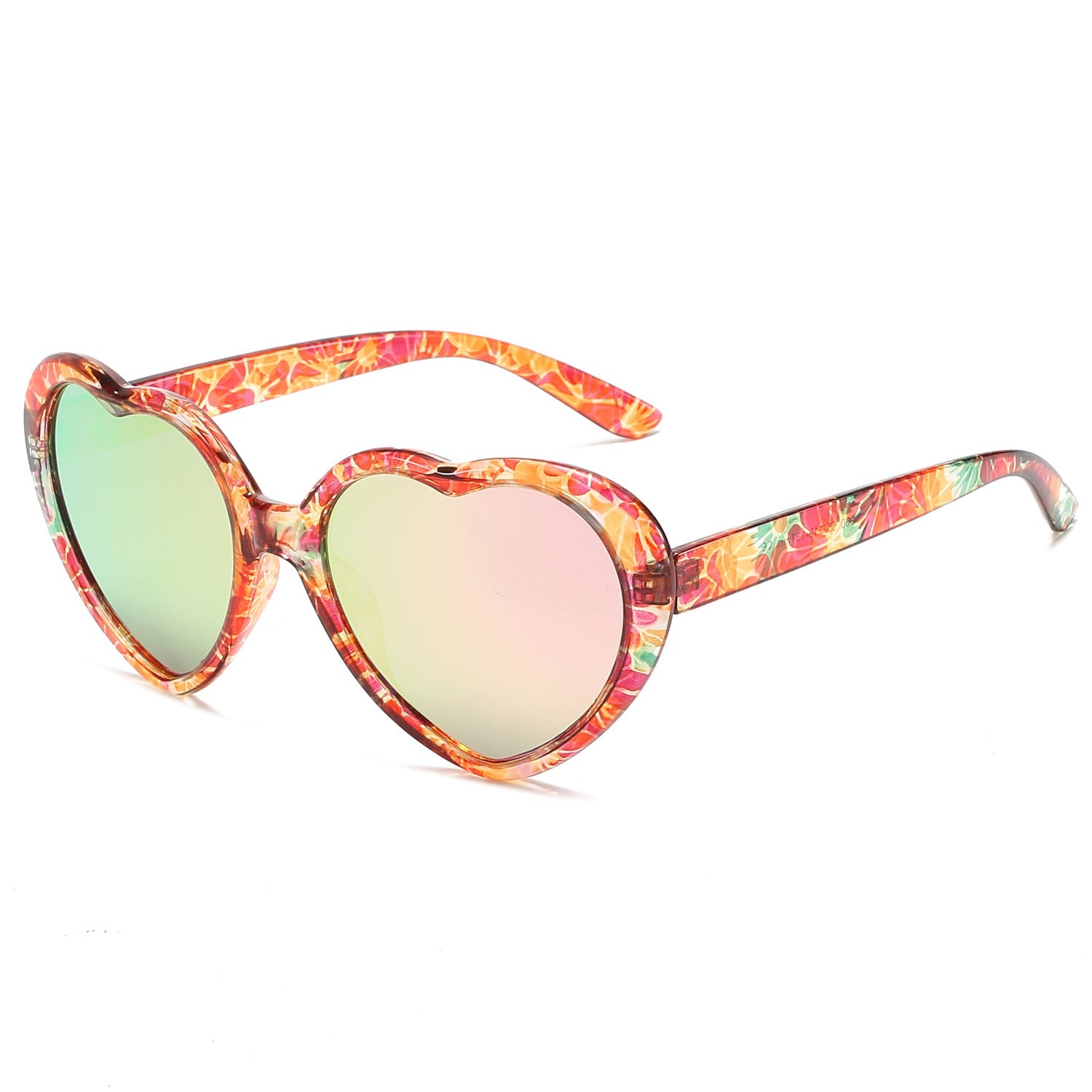  LVIOE Heart Sunglasses for Women, Polarized Heart