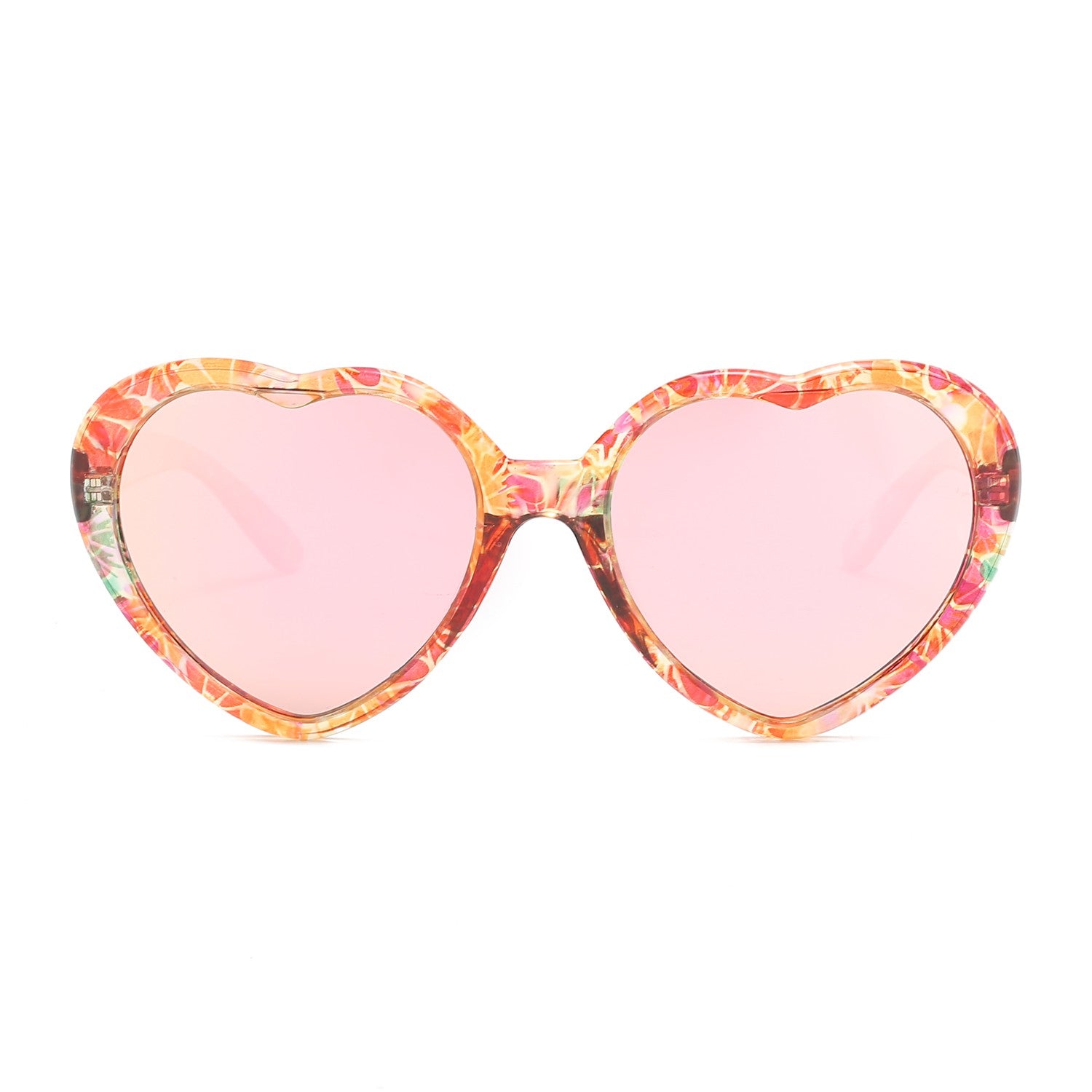 LVIOE Heart Sunglasses for Women, Polarized Heart