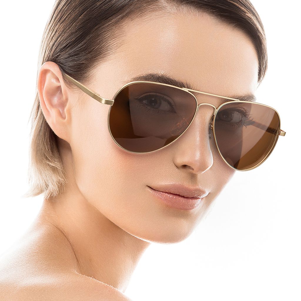 Aviator Golden Frame