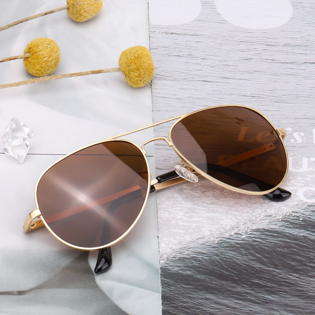 Aviator Golden Frame