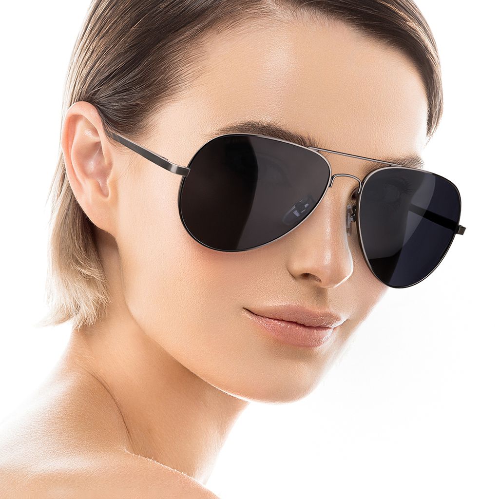 LVIOE Prescription Sunglasses Rx Sun Glasses for Unisex Aviator