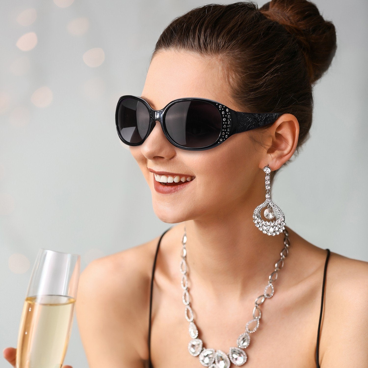 LVIOE Prescription Sunglasses Women-Rhinebeck Rx Glasses Sun for