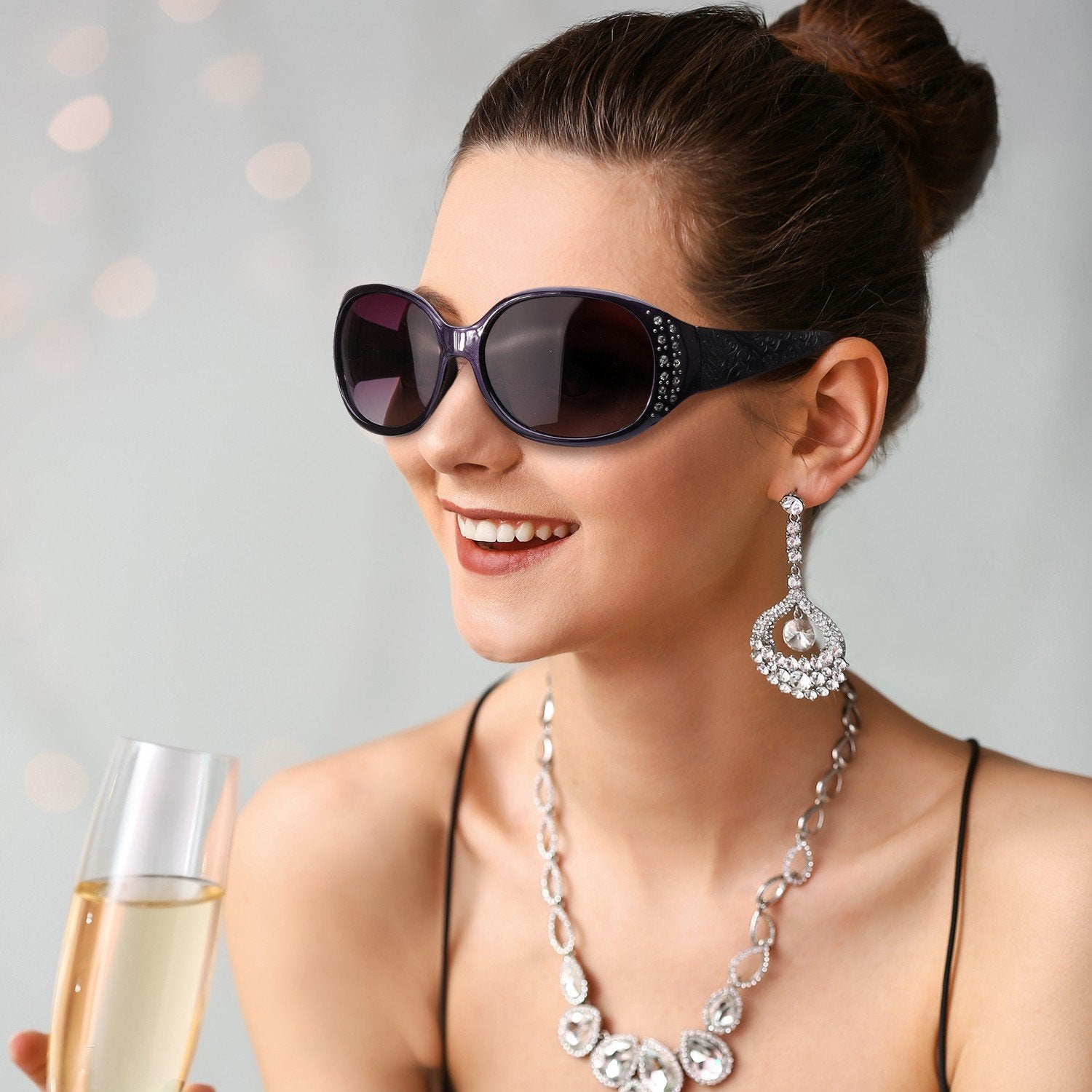 LVIOE Prescription Sunglasses Rx Sun Glasses for Women-Rhinebeck